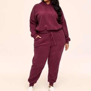 Fuzzy lounge set!! New!